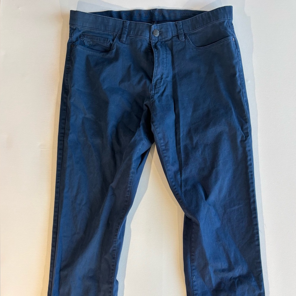English Laundry 34X32 Medium Blue Trousers/Pants in Great Condition